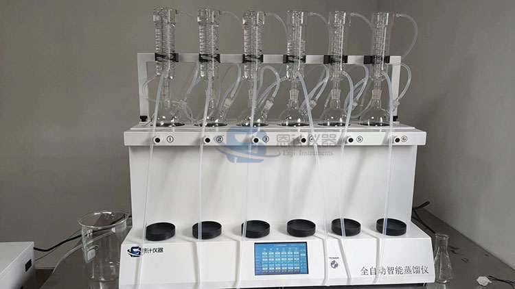 智能一体化蒸馏仪在环境温度较高时的冷却效果如何
